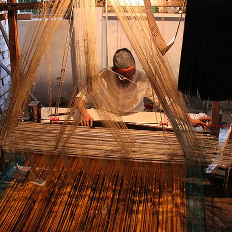 Silk Weaving